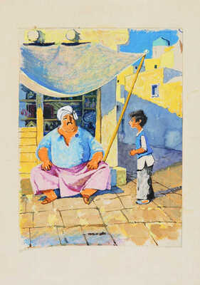 Калиновский Геннадий Владимирович. Иллюстрация к рассказам «Дети мира» (М.: Детская литература, 1970)